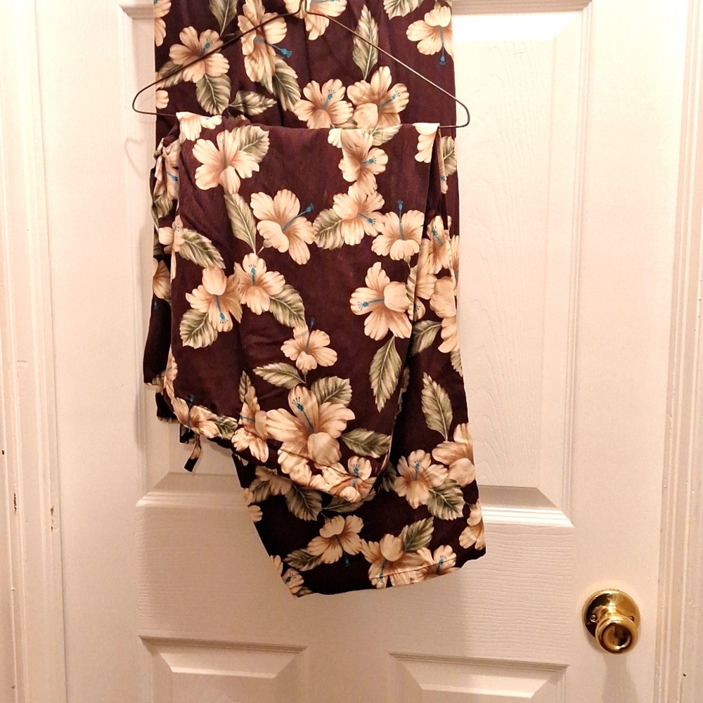 Tropical skirt and pants